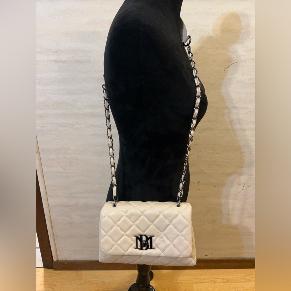 Badgley Mischka Quilted
Messenger Bag.